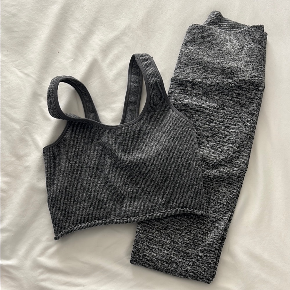 Spiritual Gangster Gray Sports Bra